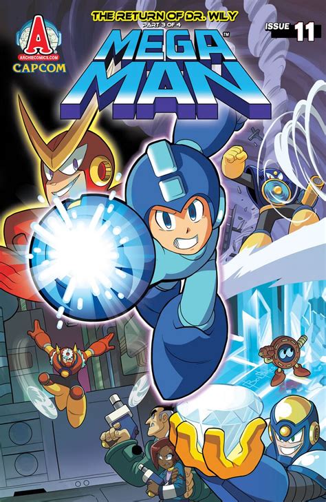 Mega Man Issue 11 Archie Comics Mmkb The Mega Man Knowledge Base Mega Man 10 Mega Man X