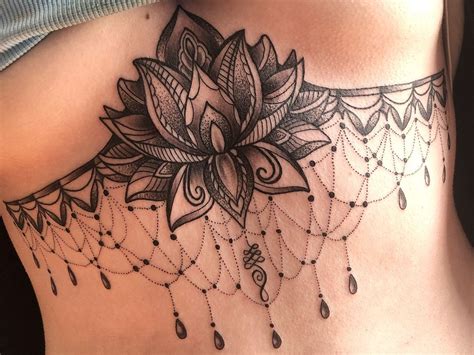 Beautiful Chest Tattoos For Women Girly Designs Piece