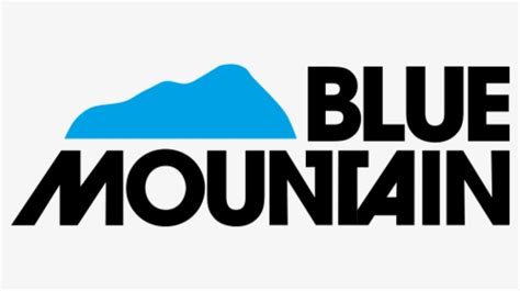 Clip Art Mountain Logos Blue Mountain Ski Resort Logo Hd Png