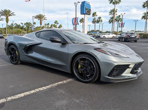 Certified Pre Owned 2022 Chevrolet Corvette Stingray 1lt Coupe In Plant