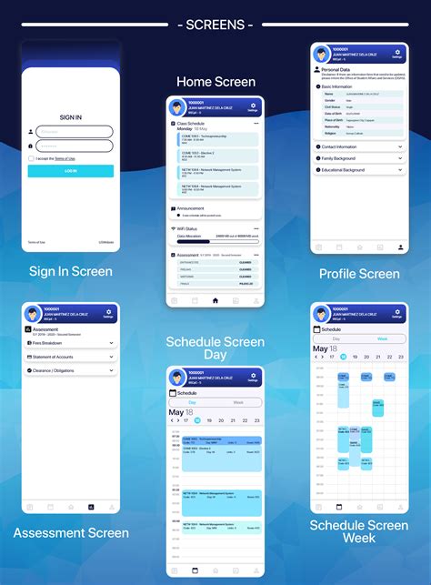 Student Portal Mobile App Design On Behance