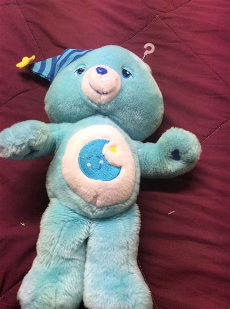 bedtime bear plush 2007 care bear excellent condition 14 inches tall