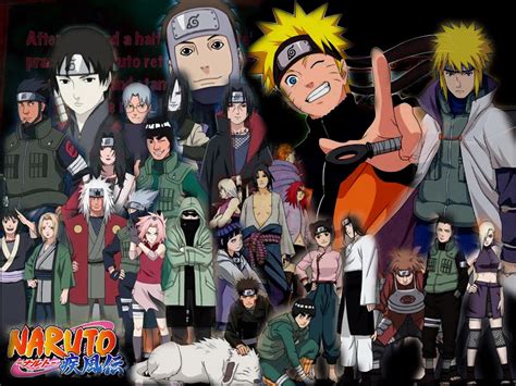 Naruto Characters Wallpaper Posted By Sarah Thompson