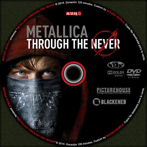 Metallica through the never (music from the motion picture). MOVIES WORLD: METALLICA THROUGH THE NEVER DVD 3D