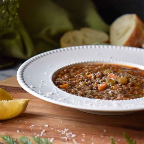 Italian Lentil Soup Recipe Recipe Cart