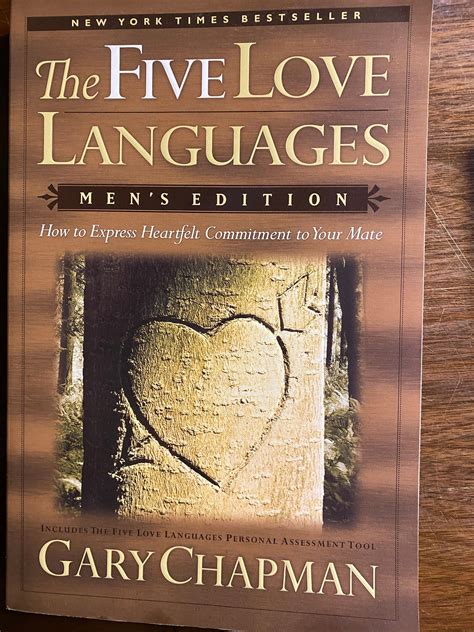 Five Love Languages Mens Edition 1992 Gary Chapman Etsy Five Love Languages Love Languages