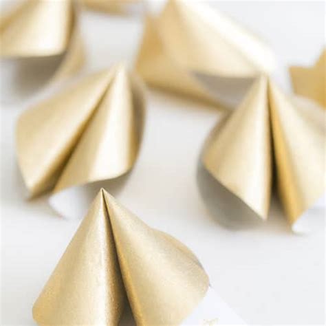 How To Make Diy Paper Fortune Cookies Sugar And Charm
