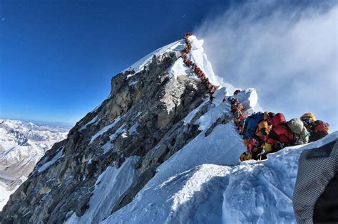 Tödlicher Ansturm Auf Den Mount Everest Tages Anzeiger