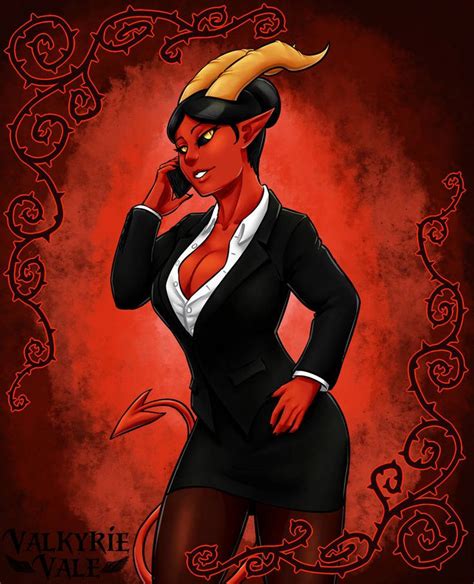 Demon Lawyer By Valkyrievale On Deviantart