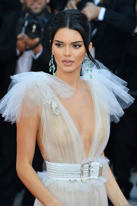 Kendall Jenner Showed Nipples At The Cannes Film Festival Kendall Jenner Cannes Film Festival
