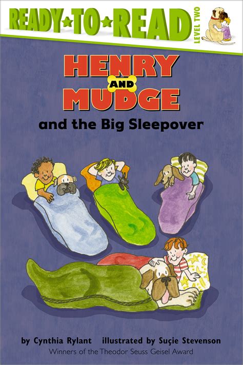 Henry And Mudge And The Big Sleepover Book By Cynthia Rylant Suçie Stevenson Official