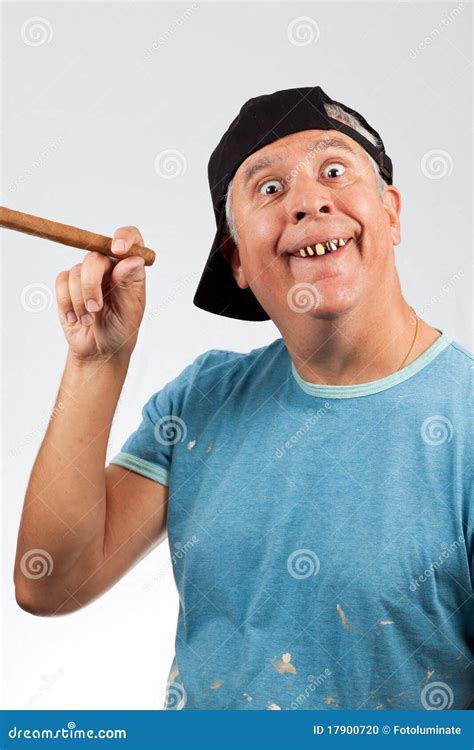 Funny Looking Man Stock Photo Image 17900720