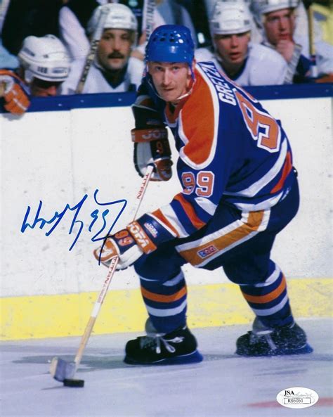 Wayne Gretzky Autographed Edmonton Oilers 8×10 Photo House Of Hockey