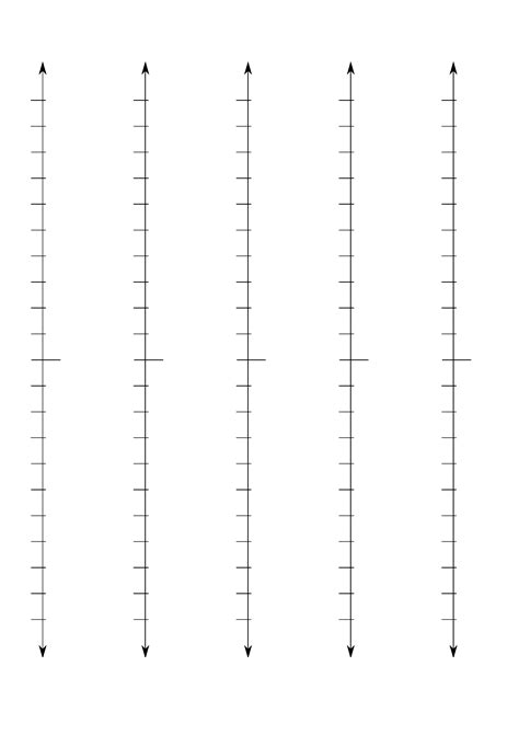Printable Vertical Number Line Printable Word Searches
