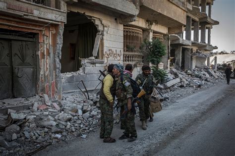 raqqa isis ‘capital is captured u s backed forces say the new york times