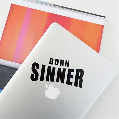 Born Sinner J Cole Hip Hop Stickers Car Decals Peeler Stickers