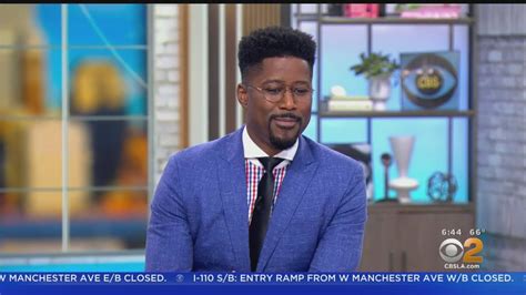 Nate Burleson Comes To Cbs Mornings Youtube