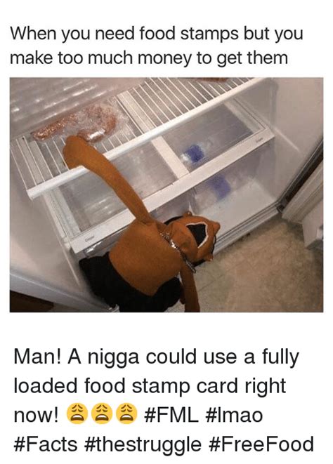 You can use food stamps at any qualifying food establishment, which may include grocery stores, farmers' markets and convenience stores. Funny Food Stamp Memes of 2017 on SIZZLE | Need Food