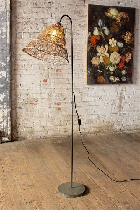 In fact, arc clamps are a great way to illuminate several spaces, while focusing one specific light on your reading area or perhaps over a desk. Kalalou Floor Lamp With Rattan Shade in 2020 | Rattan ...