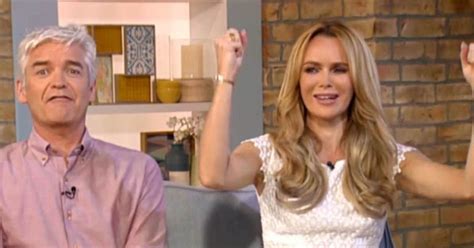 Watch Amanda Holden Celebrate After Hearing About Male Dry Orgasm Pill