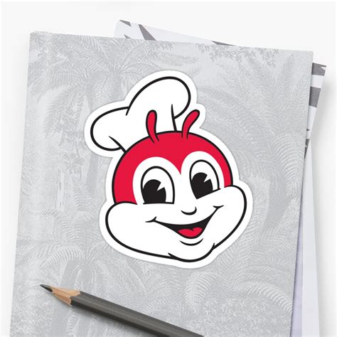 Jollibee Mascot Sticker By Redman17 Redbubble