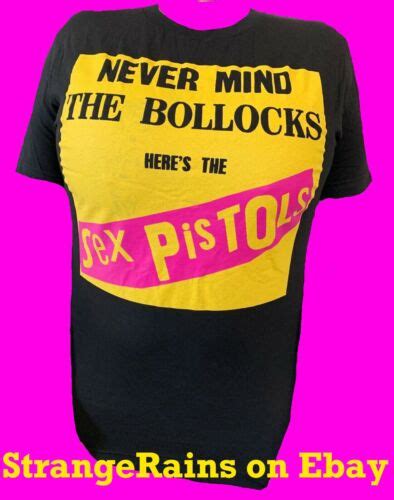 Sex Pistols Never Mind The Bollocks Band Shirt Unisex T Shirt Sz S Sid Vicious Ebay