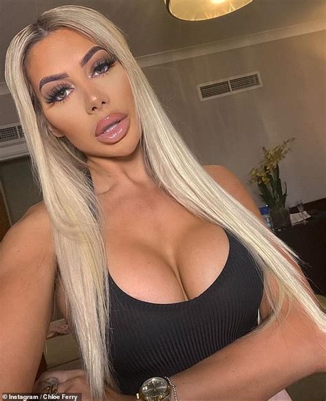 Chloe Ferry Leaves Nothing To The Imagination As She Slips Into A Very