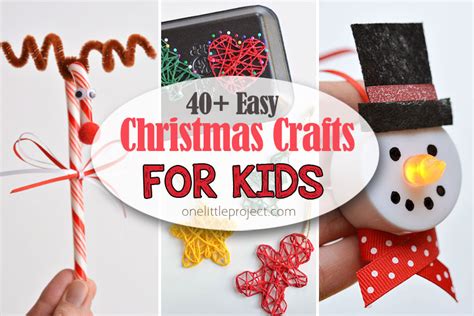 Christmas Crafts For Kids 40 Easy Christmas Craft Ideas For Kids