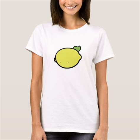 Lemon T Shirt Zazzle