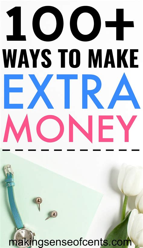 Make Extra Income - Over 100 Ways To Make Extra Money!