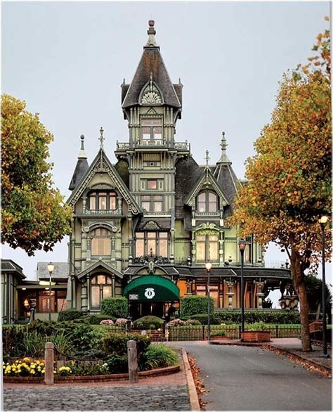 The Carson Mansion Eureka Ca~the Carson Mansion Is A Large V