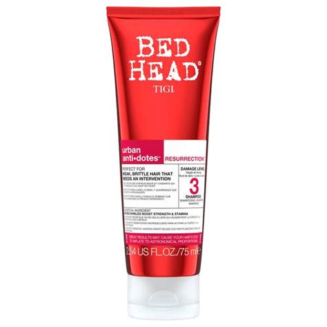 Tigi Bed Head Travel Size Urban Antidotes Resurrection Repair Shampoo