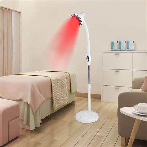 275w Floor Stand Infrared Light Therapy Heat Lamp Pain Relief
