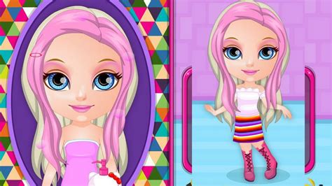 Newest Baby Barbie Crazy Haircuts Gameplay Baby Barbie Games Hair Care