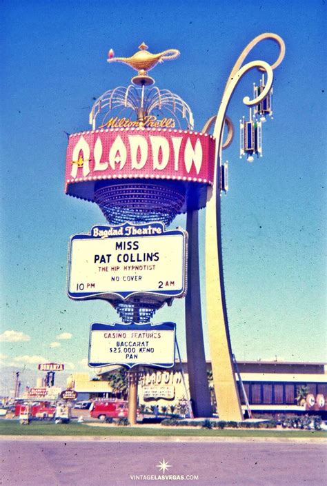 Junkyard for old las vegas casino signs. Aladdin Hotel & Casino marquee neon sign | Neon signs, Las ...