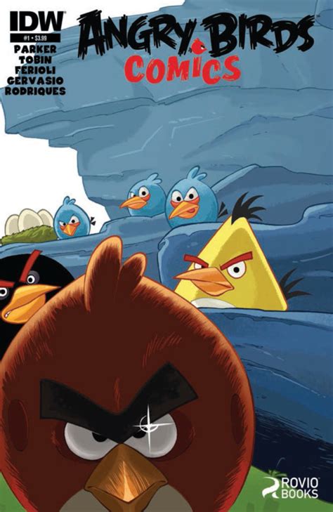 Angry Birds Comics 1 Bomb Hiccups Dumb Assembly Required