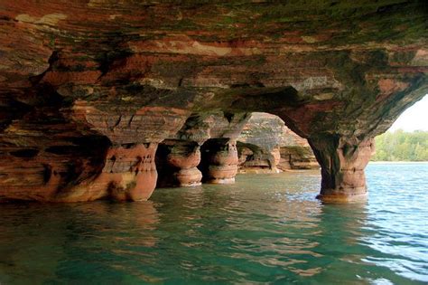 Sea Caves Apostle Islands Lake Superior 3 Michigan Road Trip