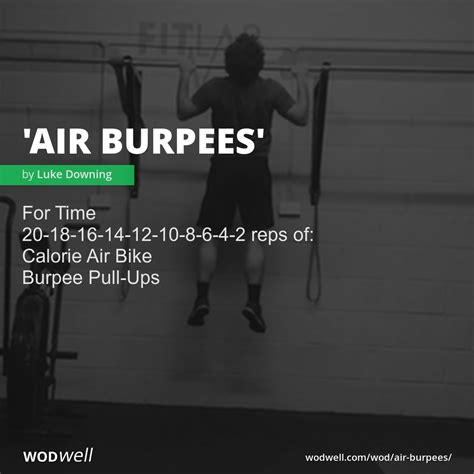 Air Burpees Workout Coach Creation Wod Wodwell