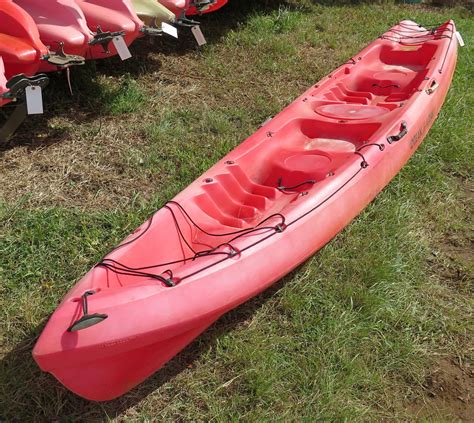 Ocean Kayak Zest Two Exp Red Tandem 2 Person Expedition Kayak