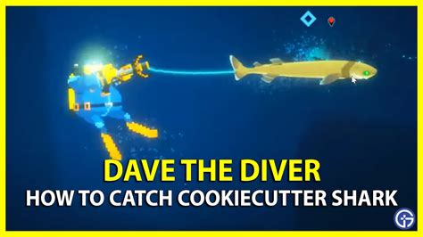 How To Find Catch Cookiecutter Shark In Dave The Diver