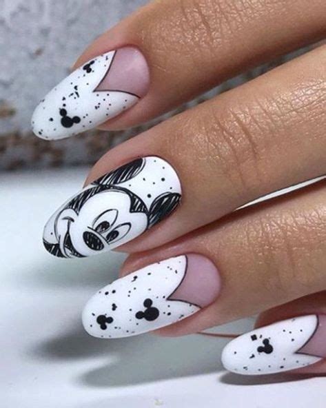 Updated 30 Awesome Mickey Mouse Nail Designs Mickey Nails Mickey