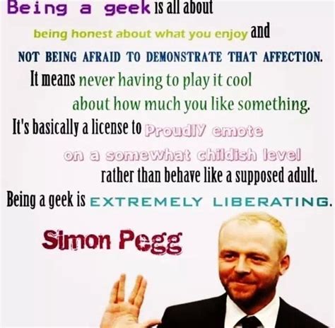 Being A Geek Lsáall About Bei And Not Being Afraid To Demonstrate That