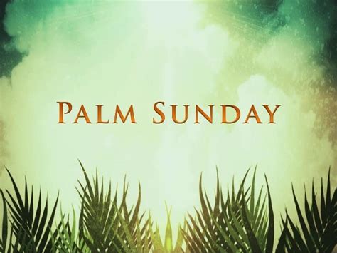 Worship Slides 041314 Palm Sunday