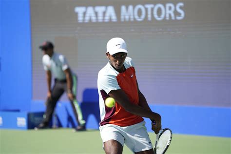 Indian Tennis Daily ITD On Twitter A Spirited Debut For Babe Manas Dhamne At Tata Open
