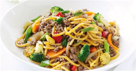 We understand the joys of cooking and cooking delights. Speedy mince and noodle stir-fry
