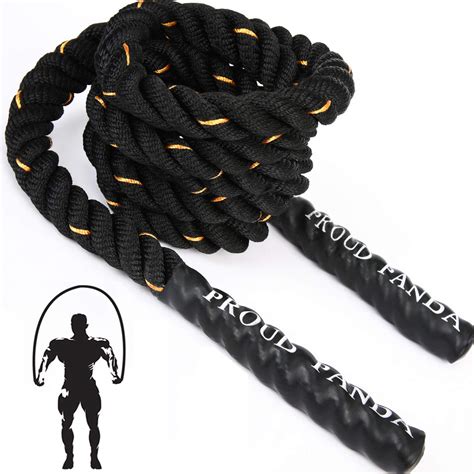 Heavy Jump Ropes For Fitness LB Weighted Adult Skipping Rope Exercise Battle Ropes For Men