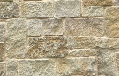 Buff Lueders Chopped Brick And Stone Buff Limestone