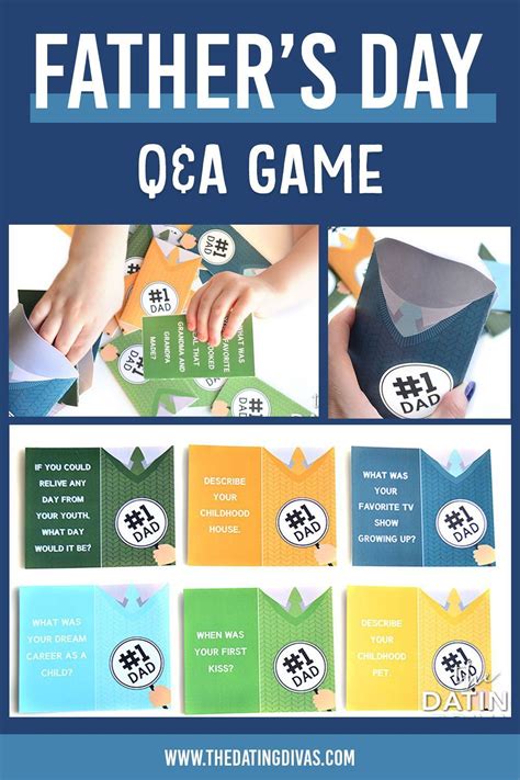Fathers Day Qanda A Fathers Day Activity Fathers Day Games Father