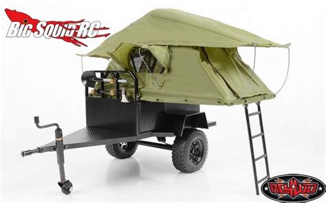 Rc Wd Bivouac M O A B Camping Trailer With Tent Big Squid Rc Rc Car