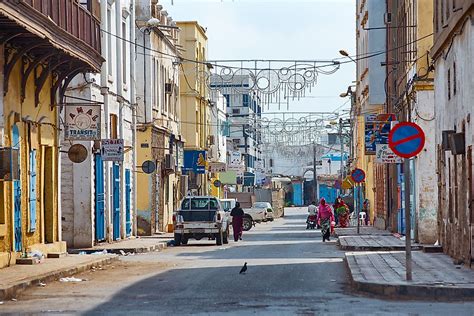 As observed on the map, most of the country is a desert wasteland. What Is The Capital Of Djibouti? - WorldAtlas.com